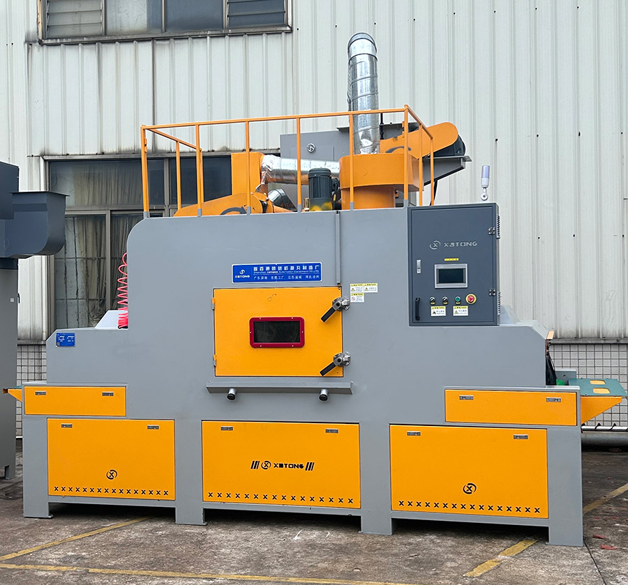 深圳百超機(jī)械輸送式自動(dòng)噴砂機(jī)設(shè)備